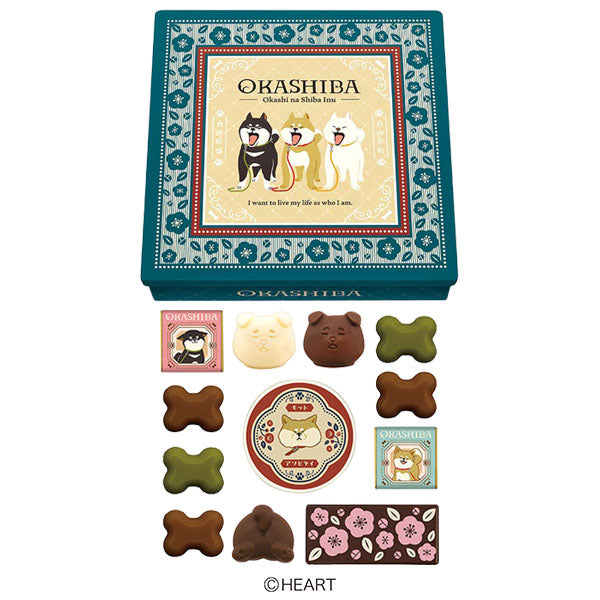 情人節推介】Heart OKASHIBA 柴犬造型朱古力禮盒– Minato