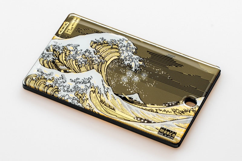 【全球免運】大阪製 專利技術 神奈川沖浪裏電路板 Card Case