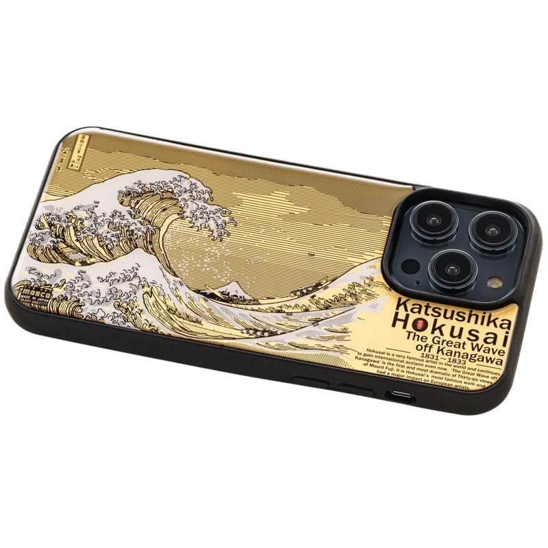 【全球免運】大阪製 專利技術 神奈川沖浪裏電路板 iPhone Case