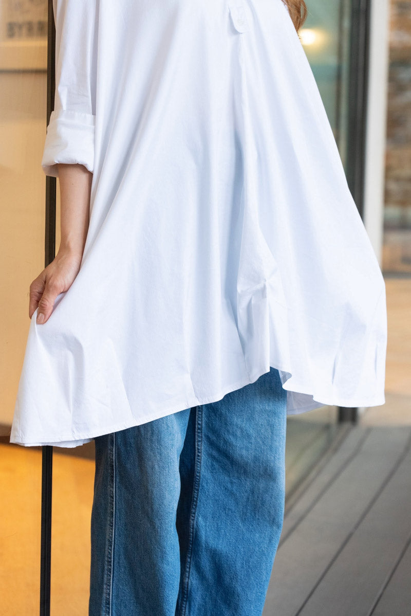 日本製 跣水長版上衣 / BLOUSE