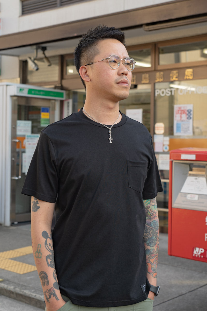 日本製 柔軟觸感 圓領Tee / T-shirt