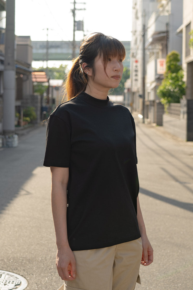 日本製 超跣水 Mock Neck Tee / T-shirt