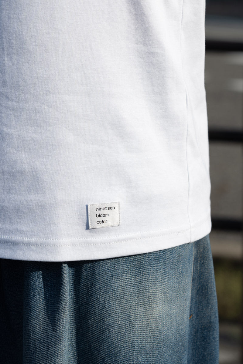 日本製 柔軟觸感 圓領Tee / T-shirt