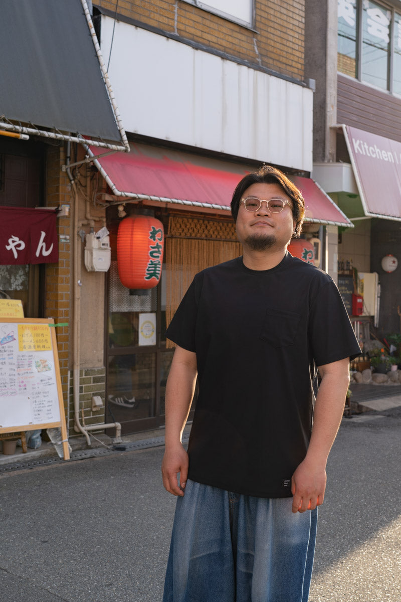 日本製 柔軟觸感 圓領Tee / T-shirt