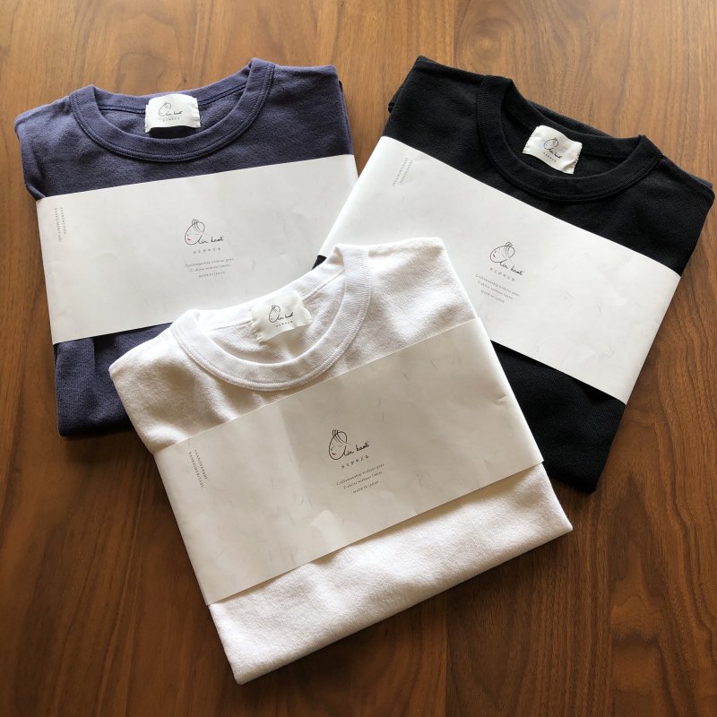 浅野撚糸 和紙有機Tee