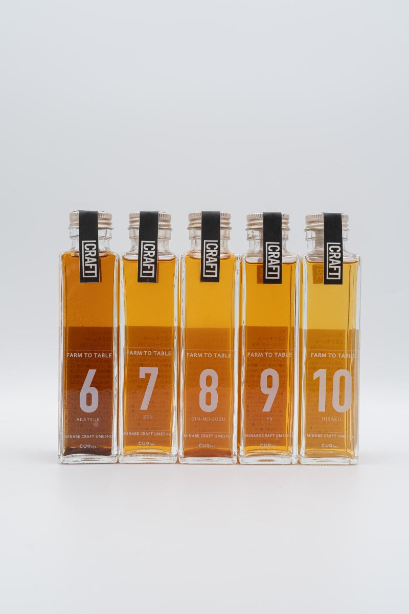 和歌山 南部町 精釀南高梅 手工梅酒10支装 / Minabe Craft Umeshu 01-10 Selection