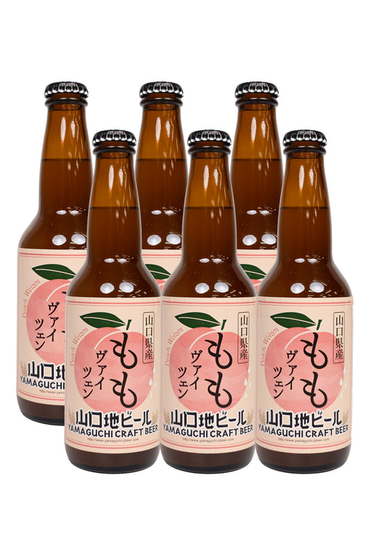 山口啤酒 Peach Weizen 6枝裝 「季節限定」