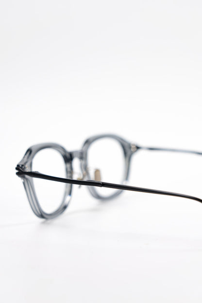 【日本眼鏡】 One Three compound X The New Black Optical CT-02（Wellington鏡形）