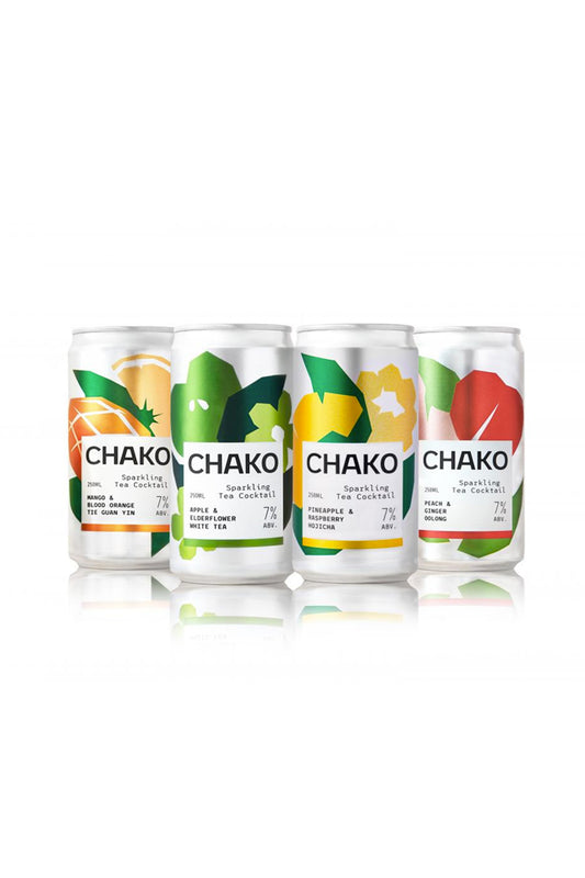 🛒 免運之選 🛒【香港製造】CHAKO氣泡茶調製雞尾酒 12 罐套裝