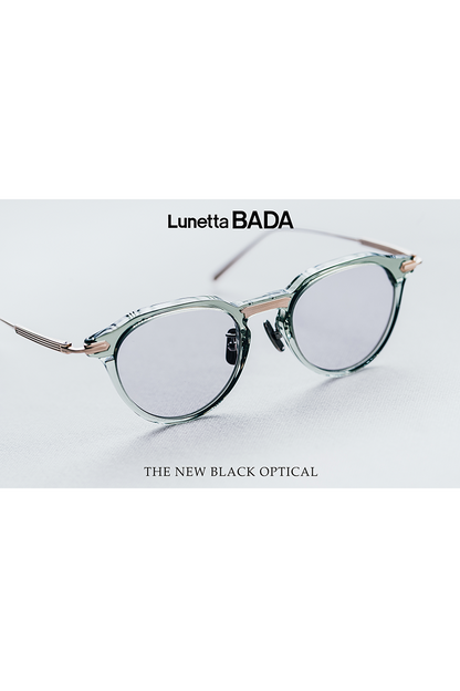 【日本眼鏡】 Lunetta BADA 15/01（Crown Panto 鏡形）