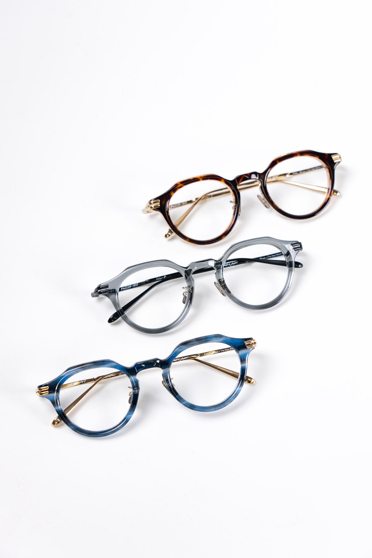 【日本眼鏡】 One Three compound X The New Black Optical CT-01（Crown Panto鏡形）