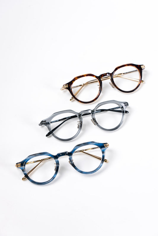 【日本眼鏡】 One Three compound X The New Black Optical CT-01（Crown Panto鏡形）