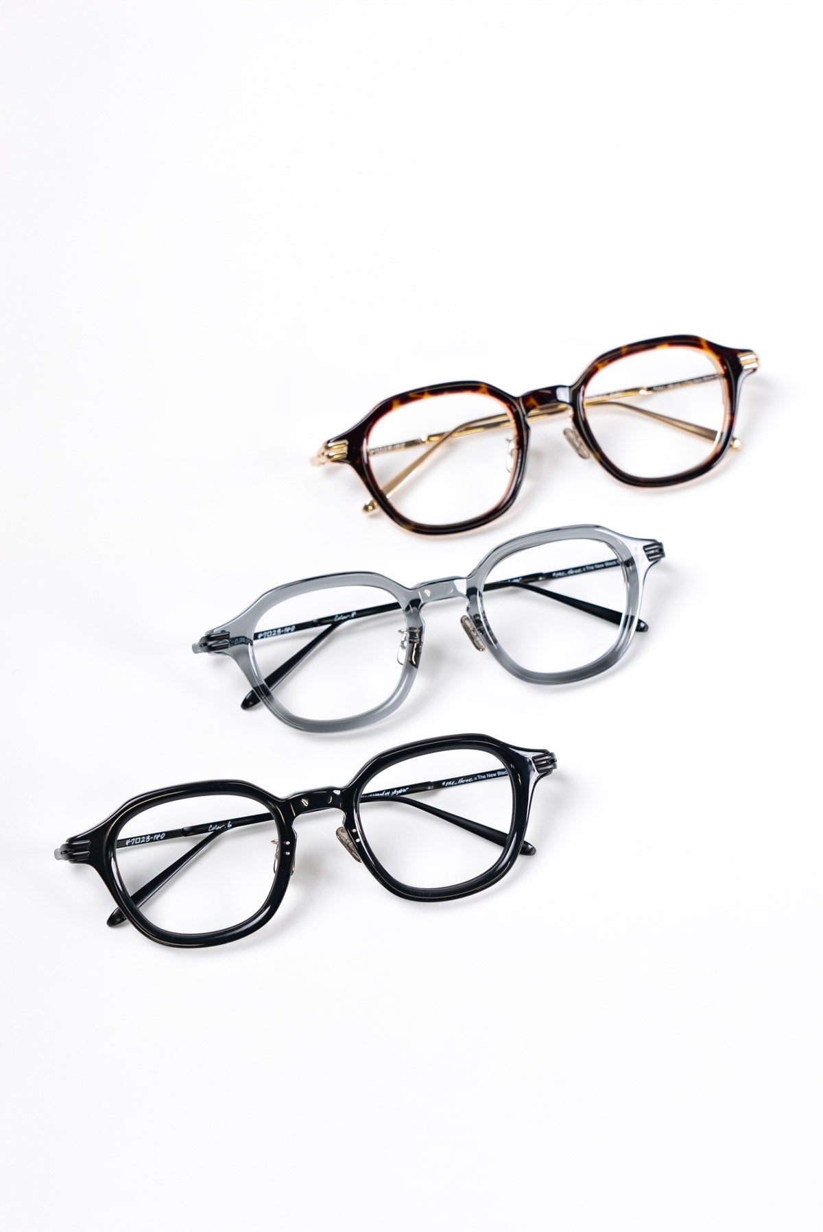 【日本眼鏡】 One Three compound X The New Black Optical CT-02（Wellington鏡形）