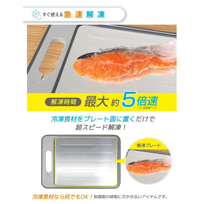 【10月優惠】4合1多功能砧板・解凍板