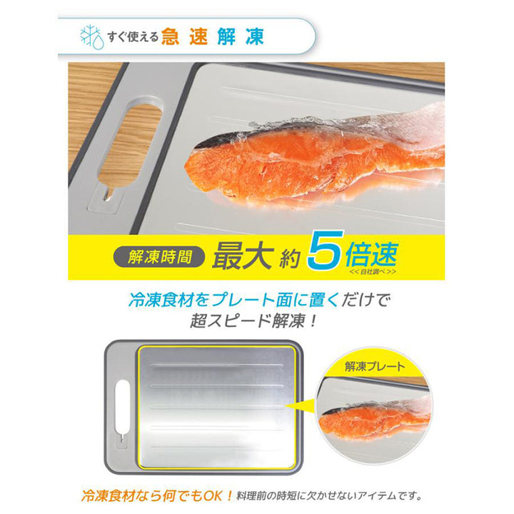 【10月優惠】4合1多功能砧板・解凍板