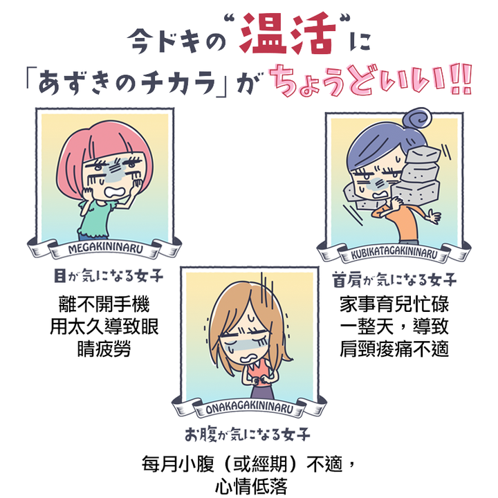 【11月優惠】秋冬必備 桐灰紅豆蒸氣系列