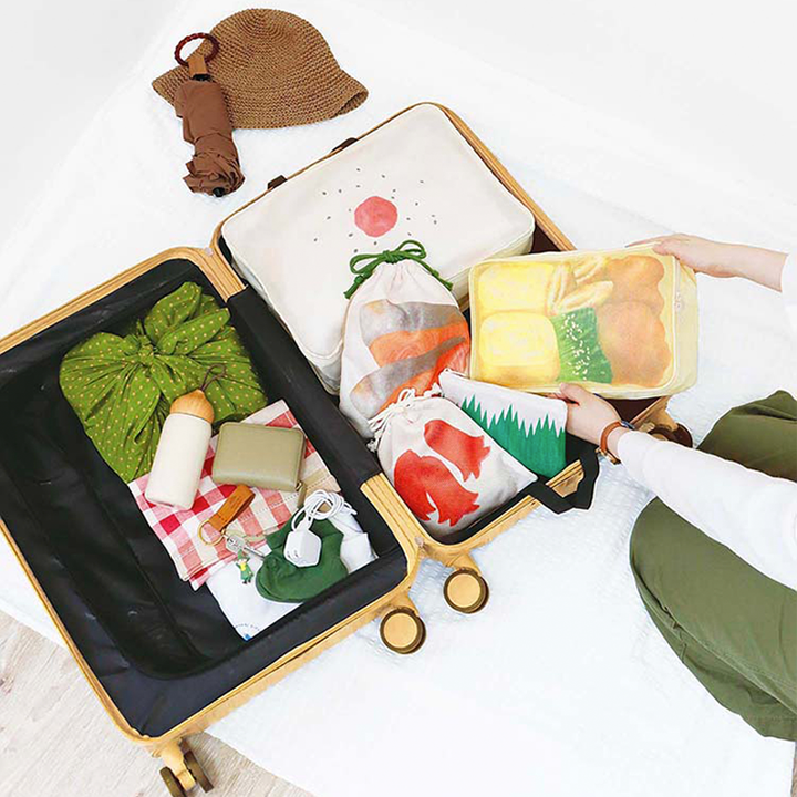 【11月優惠】勁得意！日式便當食物圖案 旅行收納系列