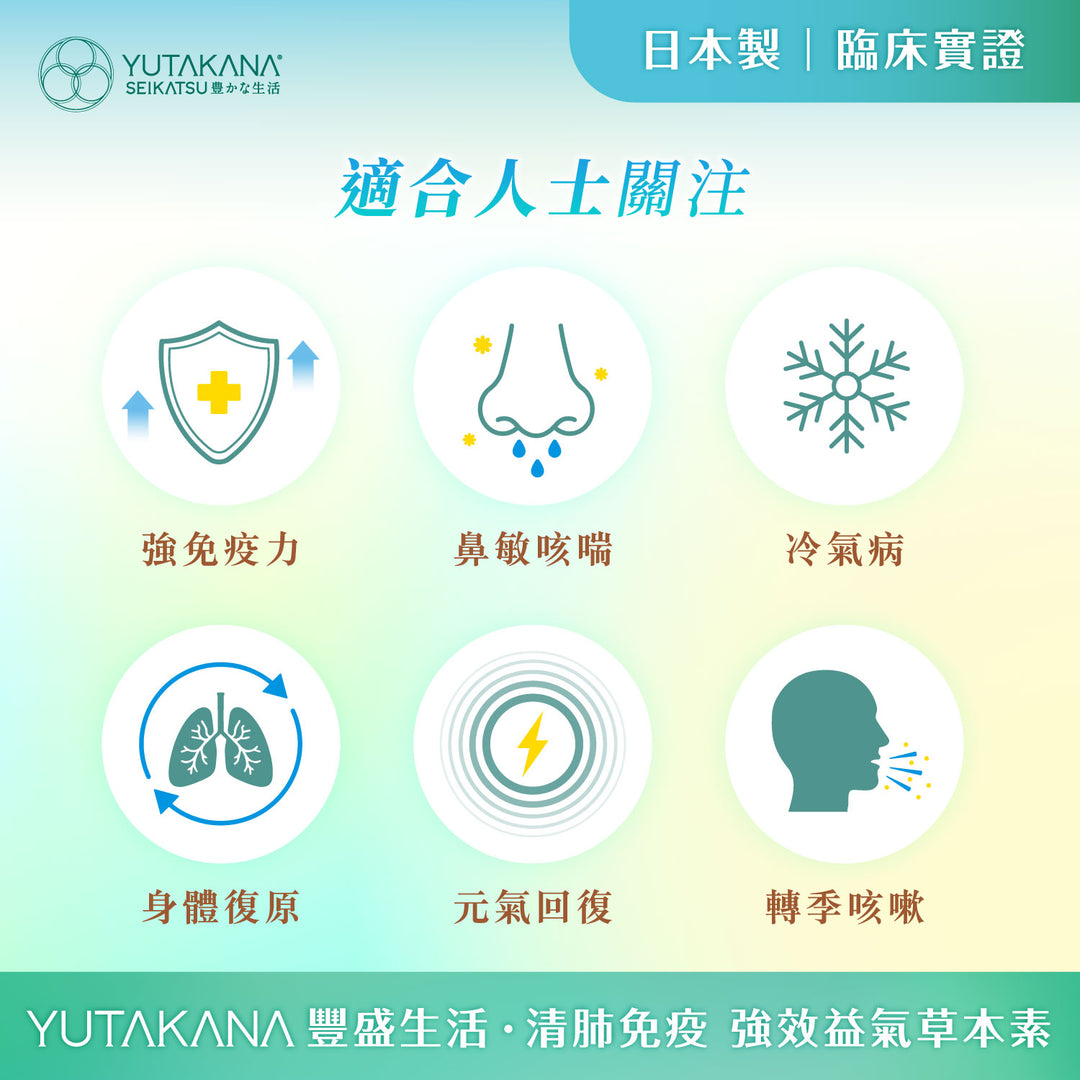 清肺免疫強效益氣草本素