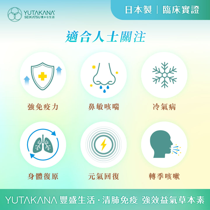 清肺免疫強效益氣草本素