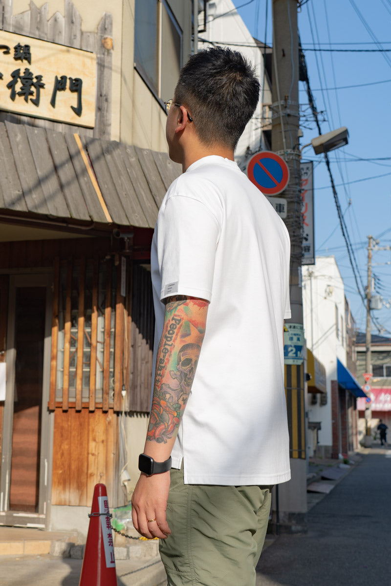 日本製 超跣水 Mock Neck Tee / T-shirt