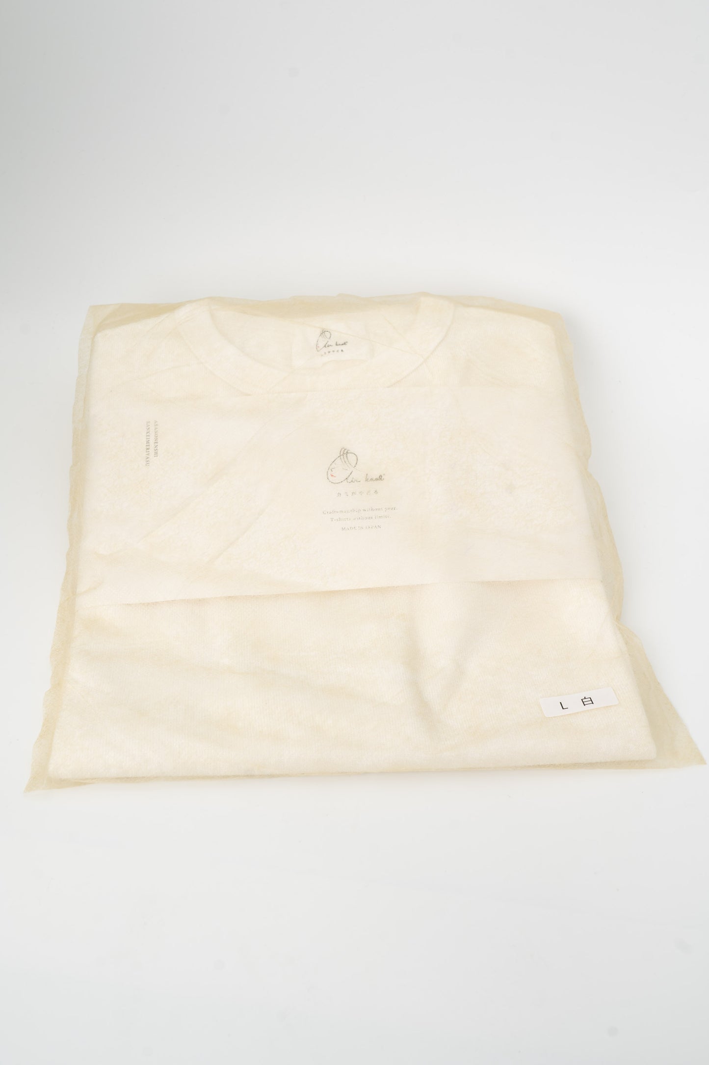 【浅野撚糸】和紙有機Tee / T-Shirt