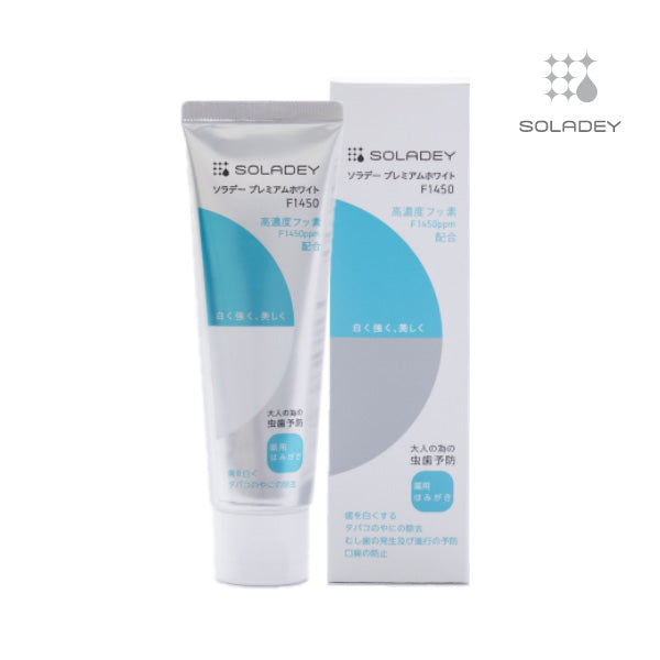 SOLADEY Premium White F1450美白牙膏 柑橘薄荷味 / SOLADEY Premium White F1450 Whitening Toothpaste